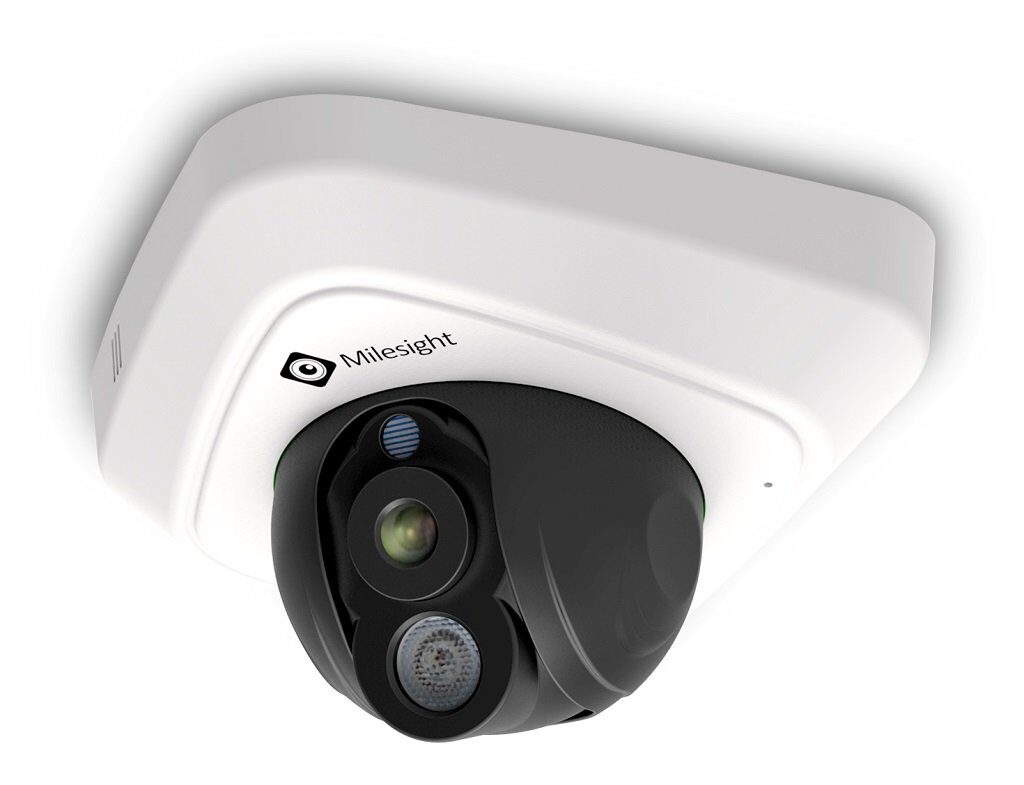 Milesight MS-C3587-PA - Купольная Mini IP-камера, 3MP, SIP, PoE, 2048x1536,  H.264/MJPEG